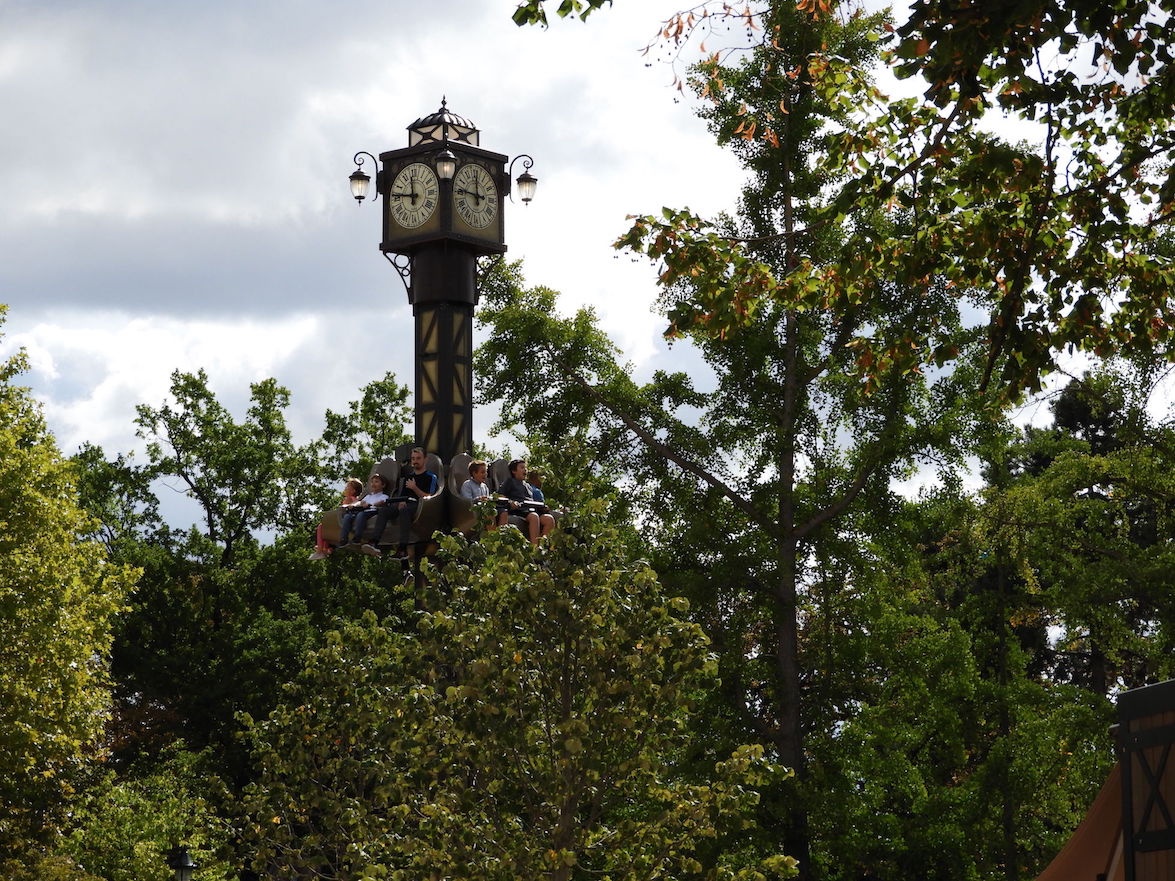 la tour de l'horloge jardin d'acclimatation